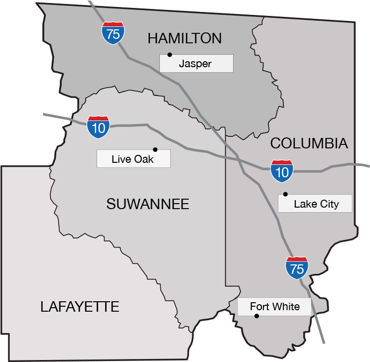 Lake City / Live Oak, Fl Subdivisions & Homes For Sale - Atlas (800x728), Png Download