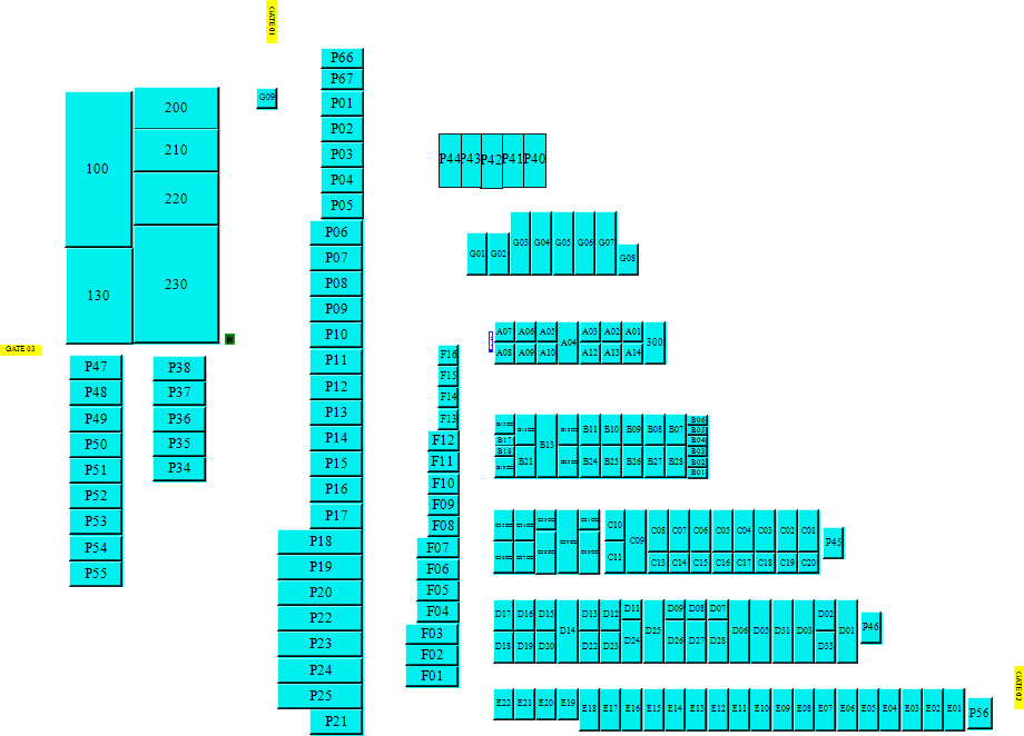 Unit Map Of Boardwalk Storage Grant Road - Majorelle Blue (920x662), Png Download