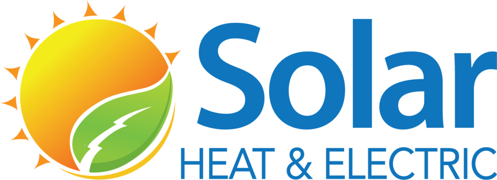 Solar Heat And Electric Logo - Graphic Design (1000x371), Png Download