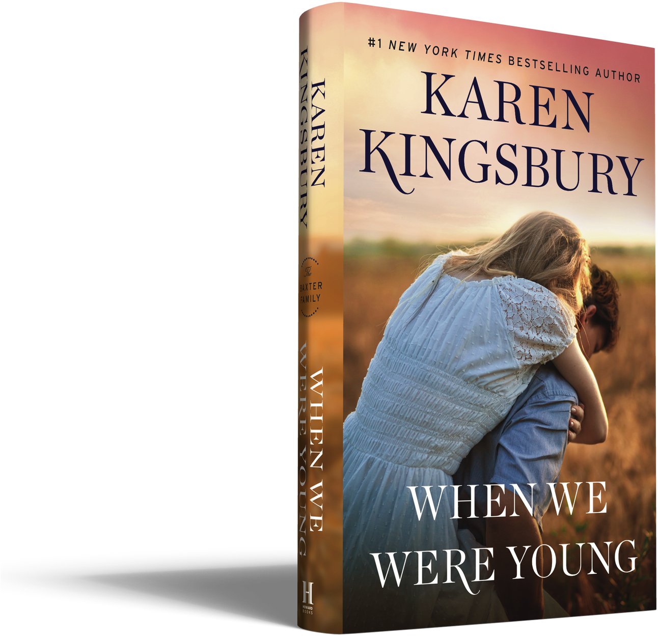 65169-whenwewereyoung 3d Spine Out - We Were Young Karen Kingsbury (1345x1332), Png Download