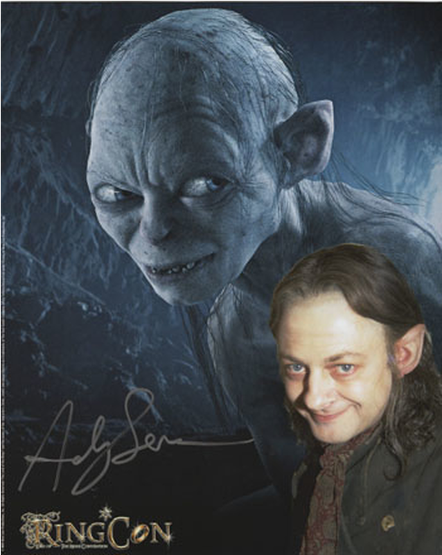 Gollum Actor - Lord Of The Rings (800x800), Png Download