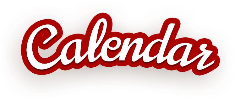 Calendario - Calligraphy (889x346), Png Download