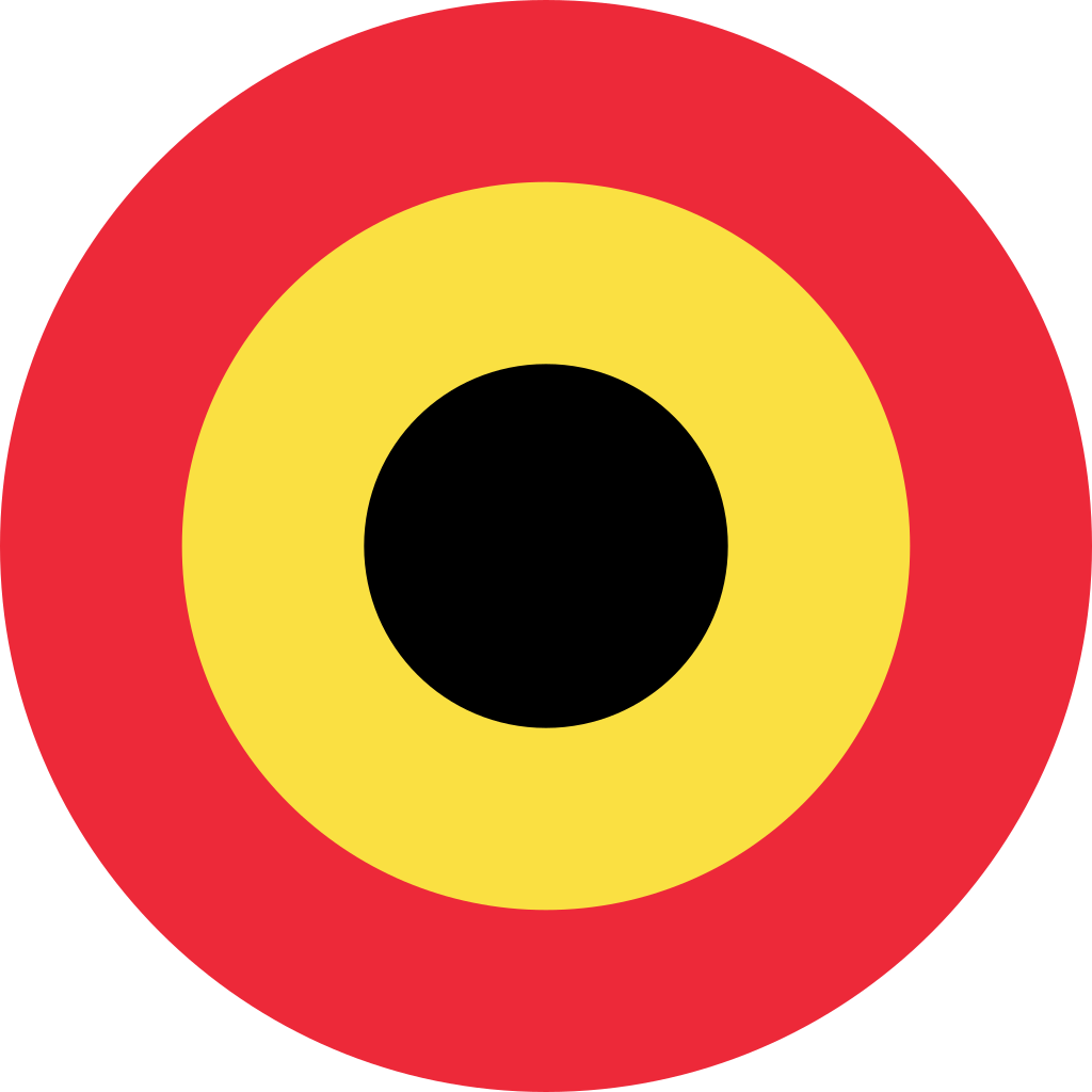 Roundel Of Belgium - Charing Cross Tube Station (1024x1024), Png Download