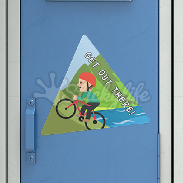 Custom Triangle Car Magnet - Cartoon (940x587), Png Download