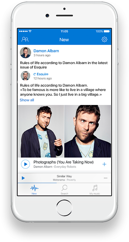 Vk Music - Feature Phone (413x774), Png Download