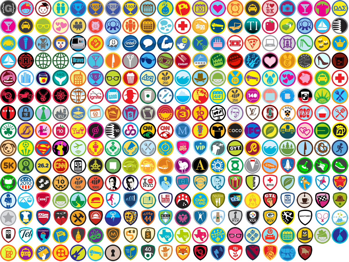 I'll Never Forget You, Foursquare Badges (1200x900), Png Download