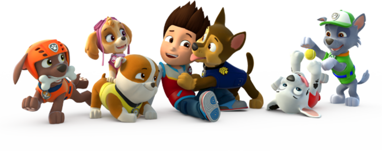 Marshall Paw Patrol Png (1341x533), Png Download