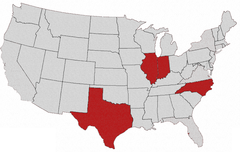 No Income Tax States (800x500), Png Download