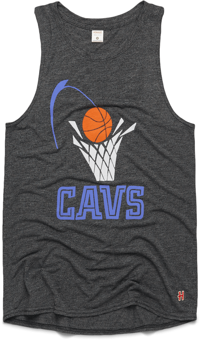 This Super Flattering Cavs Muscle Tank Is A Slam Dunk - Cleveland Cavaliers (2000x2000), Png Download