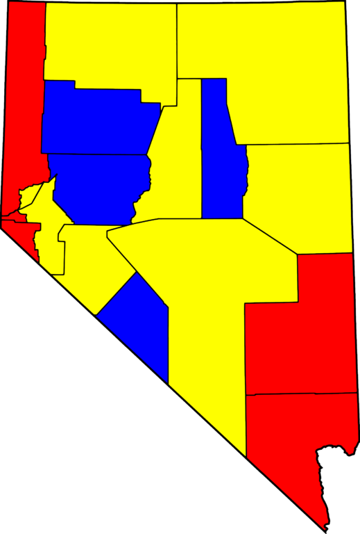 Nevada Prostitution By County - Counties In Nevada That Allow Prostitution (519x768), Png Download