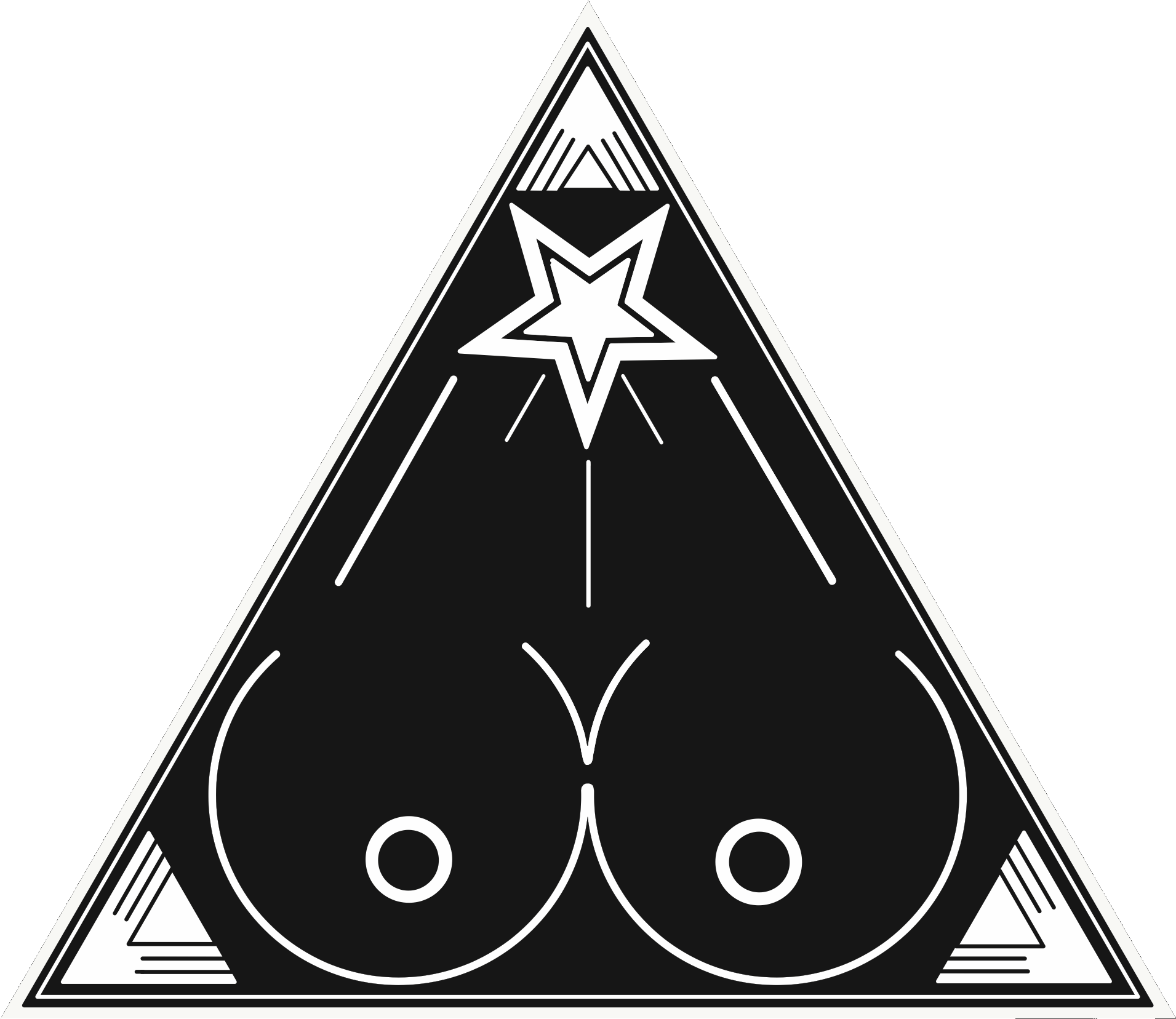 Church Of Boobism Logo - Triangle (2048x2732), Png Download