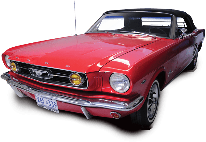 2014 Hot Nights Hot Rods Inc - First Generation Ford Mustang (869x500), Png Download