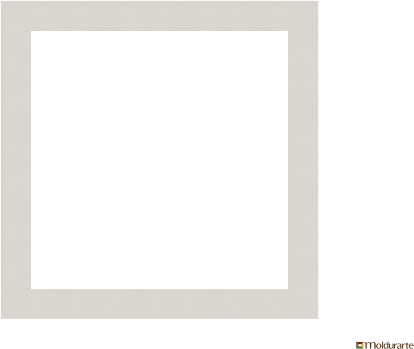 Moldura Branca Png - Moldura Foto Branca Png (1024x1024), Png Download