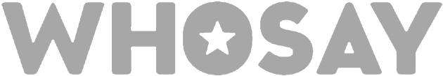Whosay-grey - Graphics (1000x444), Png Download
