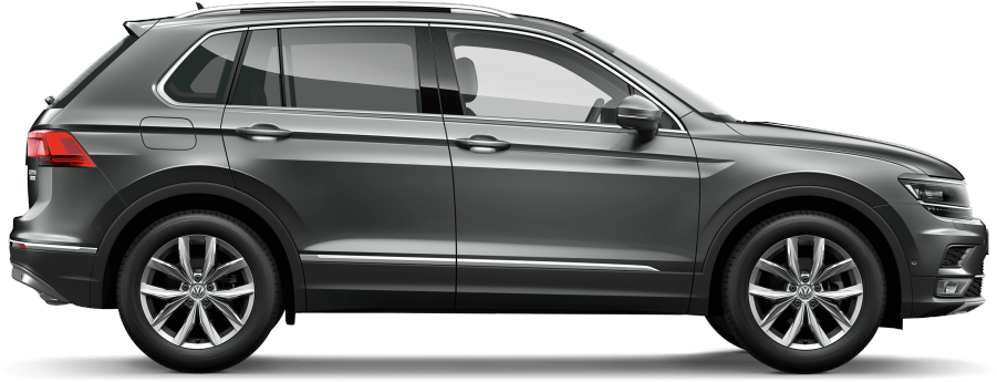Dam/vw Ngw/vw Tiguan Colour Grey / Jcr - Volkswagen Tiguan Black 2018 India (960x540), Png Download