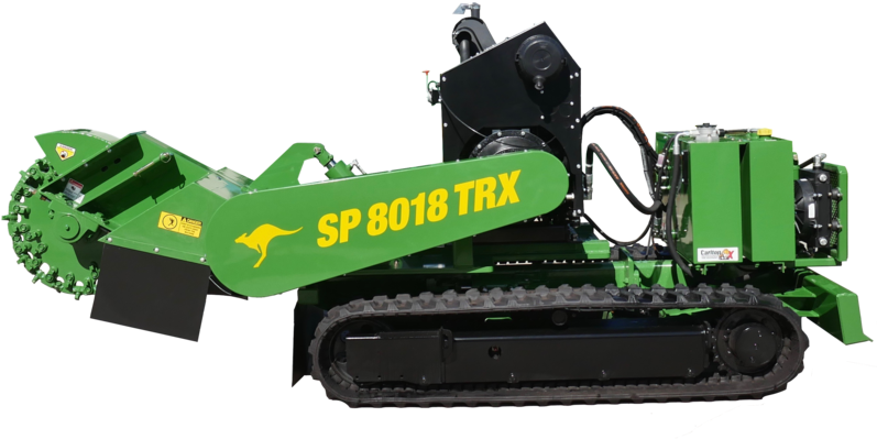 Sp8018trx Stump Grinder - Tractor (800x762), Png Download