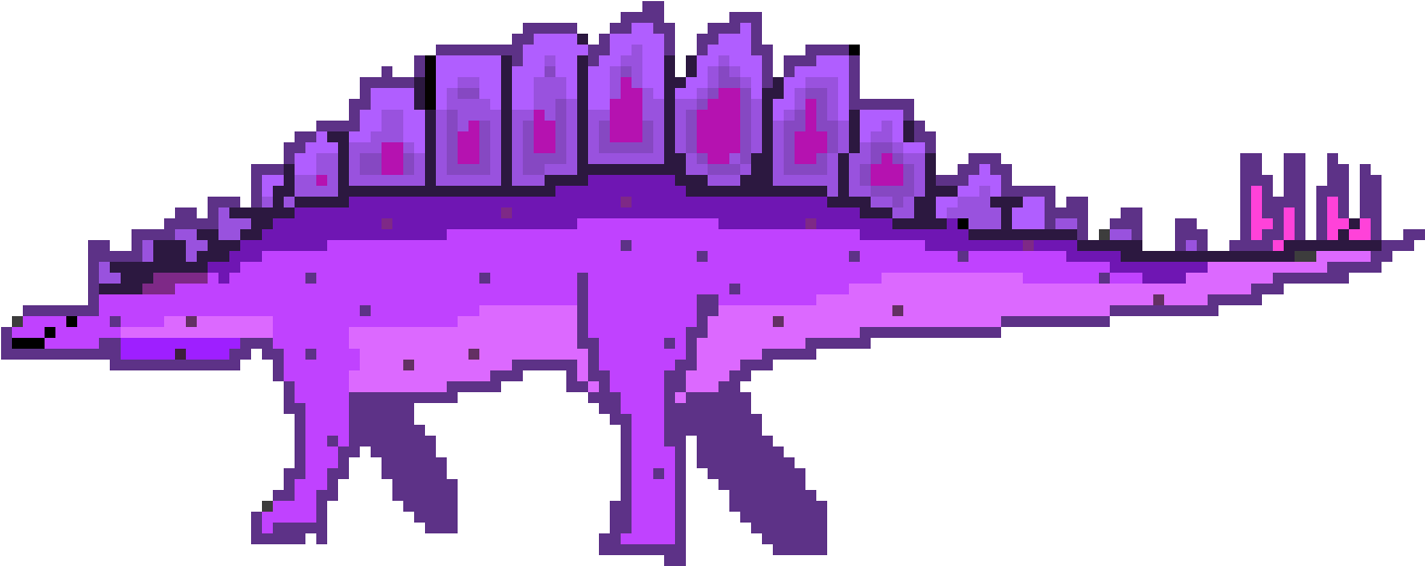 Stegosaurus - Illustration (1410x590), Png Download