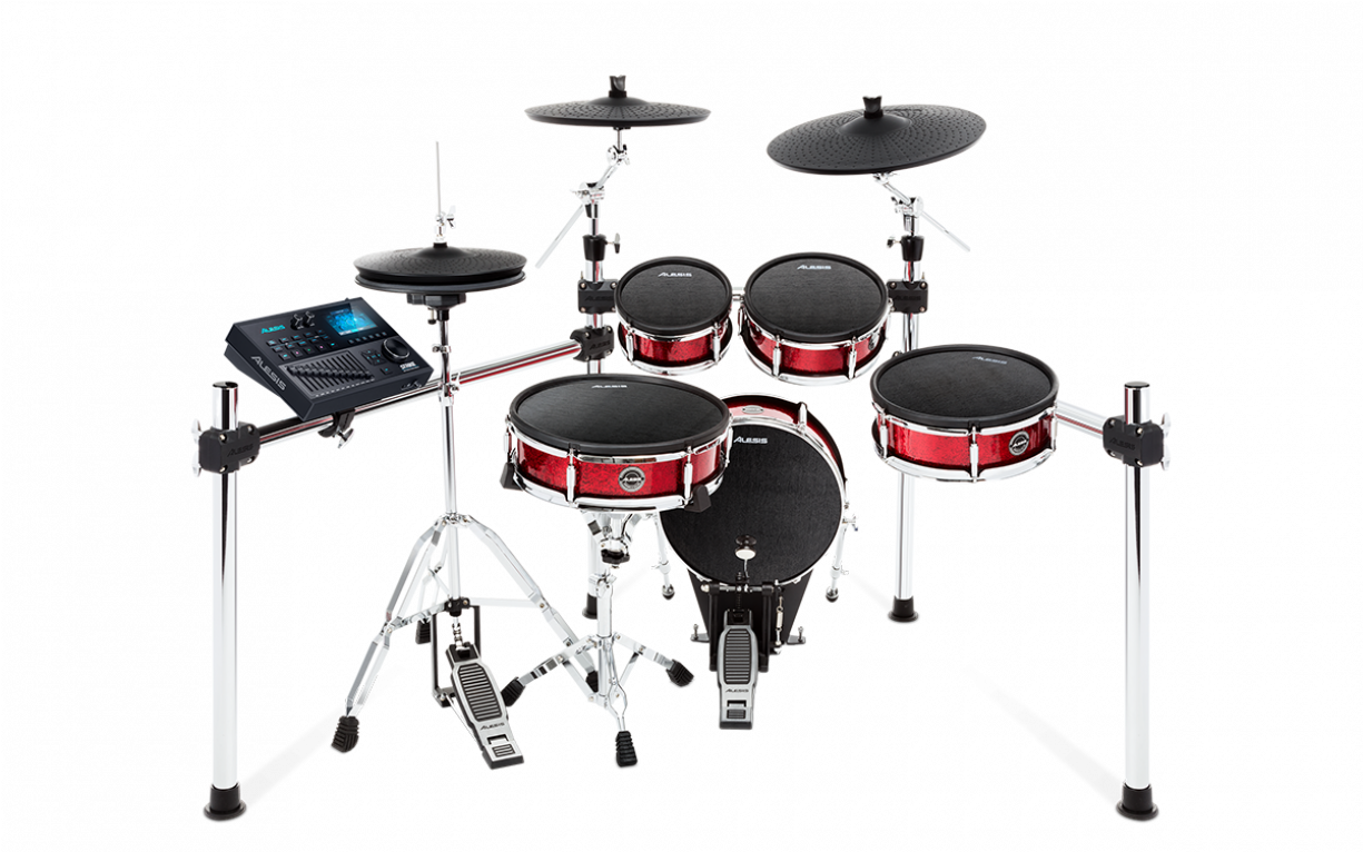 Alesis Strike Premium Electronic Drum Kit - Alesis Electronic Drum Set (1224x1224), Png Download