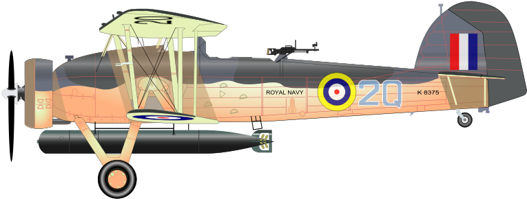Transparent Swordfish Plane (800x618), Png Download