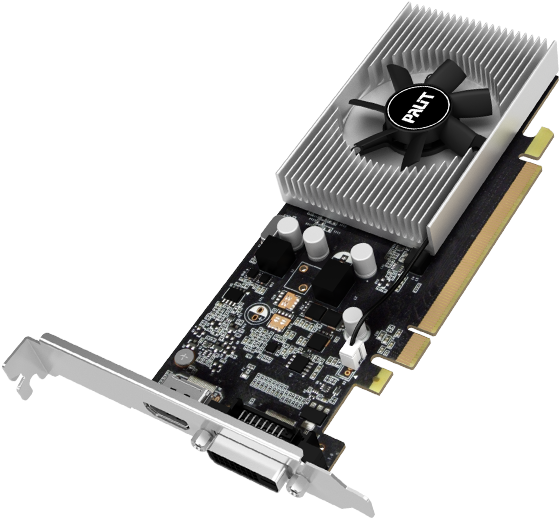 Palit Nvidia Geforce Gt 1030 (700x700), Png Download