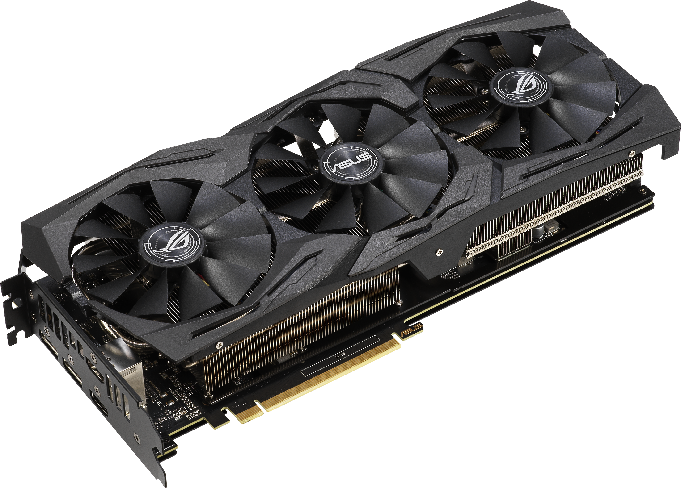 Asus Reveals Rog Strix, Asus Dual, And Turbo Geforce - Asus Rog Geforce Rtx 2080 Ti Strix Oc (3000x3000), Png Download
