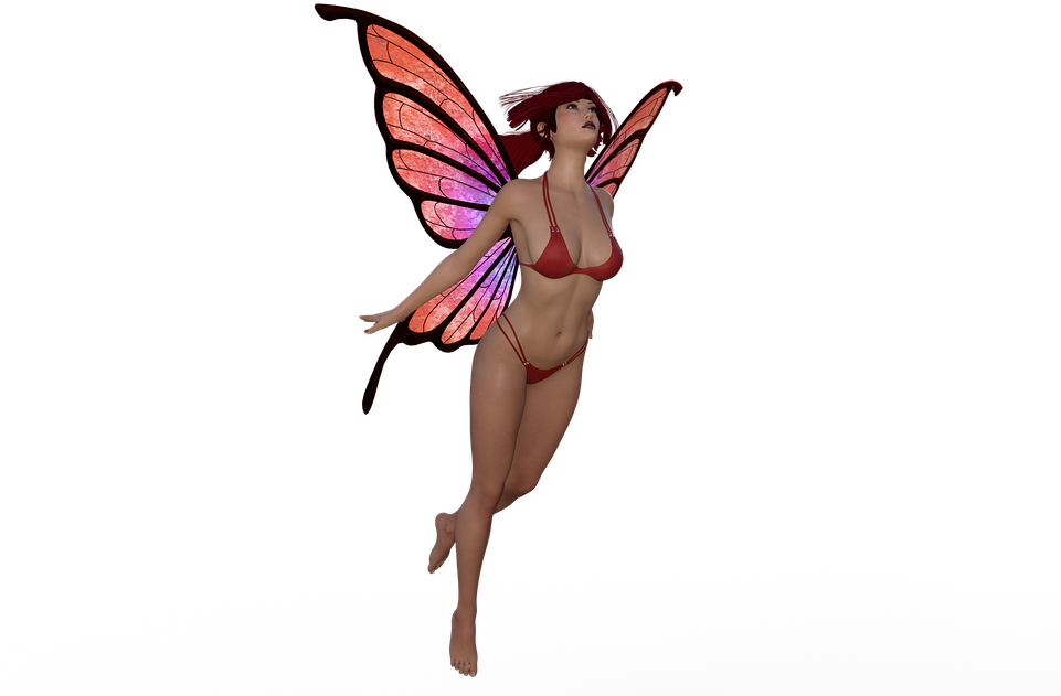 Fairy, Women, Girl, Fly, Flying, Fantasy, Character - Fairy (960x640), Png Download
