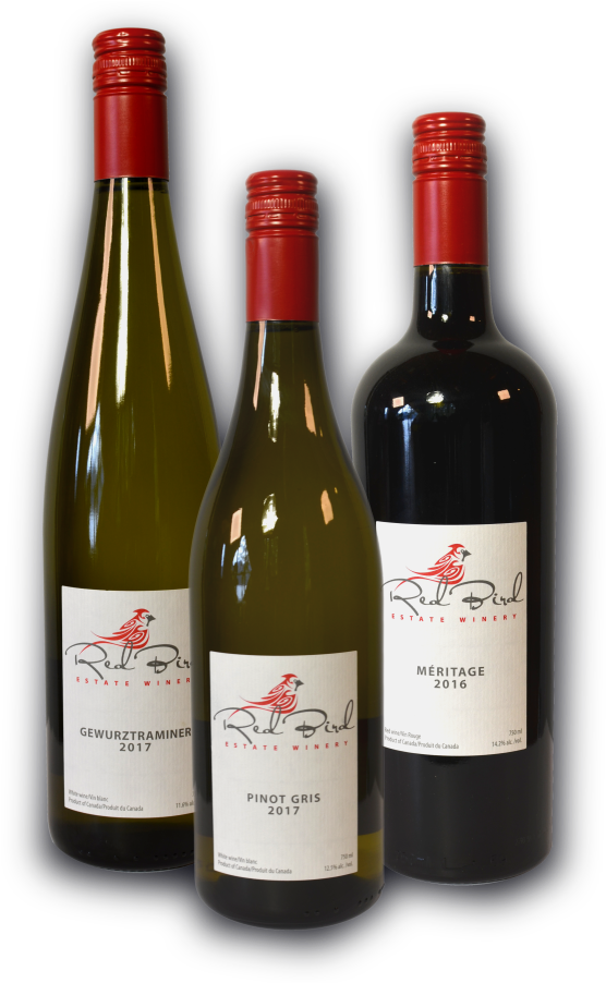 Our 2017 Vintage - Red Bird Alcohol (858x963), Png Download