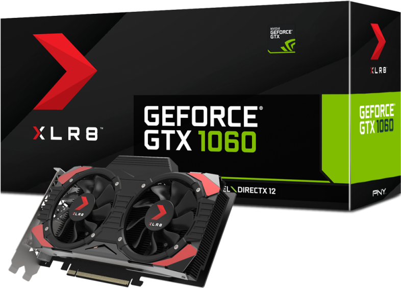 Gaming Perfected - Pny Geforce Gtx 1060 6gb (800x800), Png Download