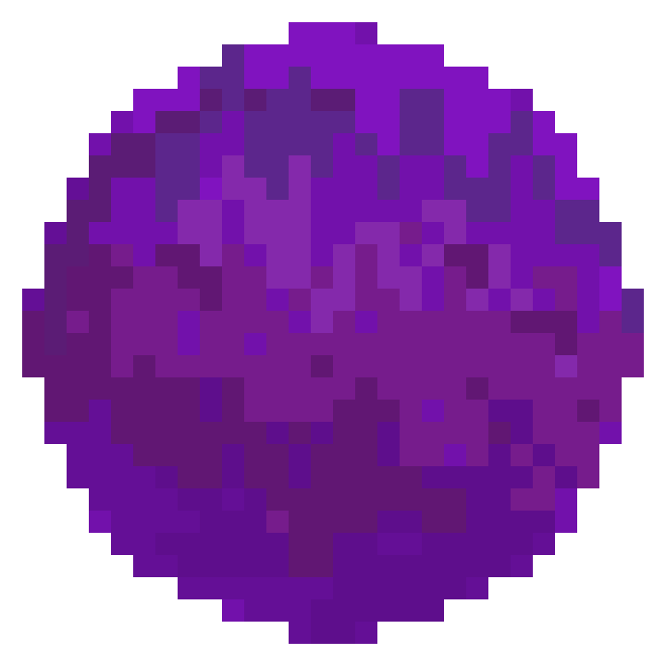 Planeta Morado - Deadpool Logo Pixel Art (750x750), Png Download