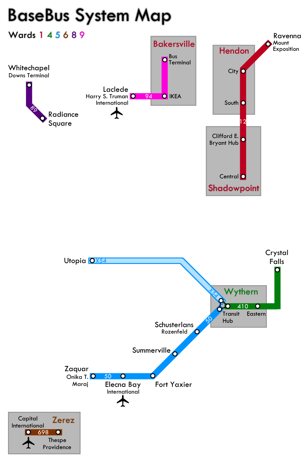 Basebus Map - Diagram (992x1500), Png Download