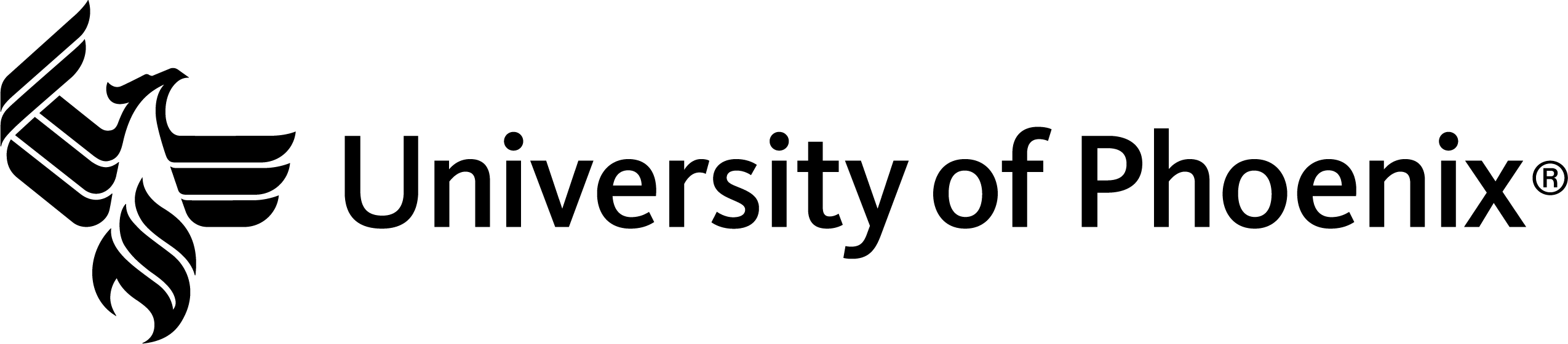 University Of Phoenix Logo - University Of Phoenix Online Logo (2549x560), Png Download