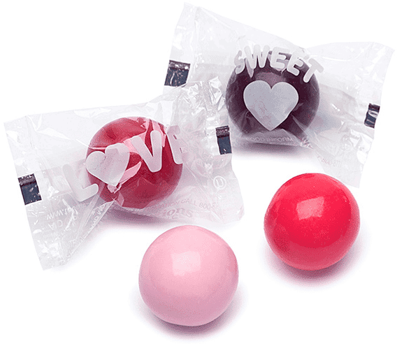 Dubble Bubble Gumballs Convo Heart, - Hard Candy (580x580), Png Download