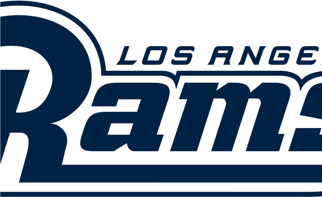 2000px Los Angeles Rams Wordmark - Los Angeles Rams (1080x675), Png Download