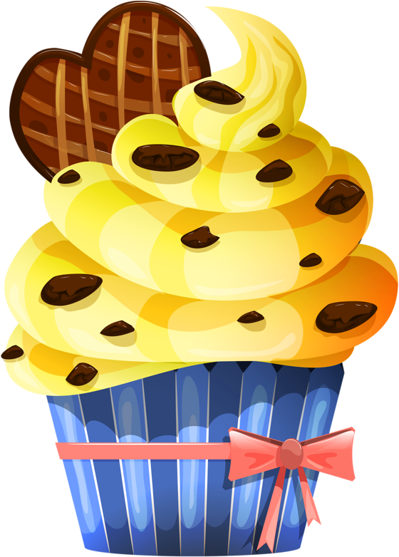 Muffins, Psp, Yandex, Cupcake, Recipe, Sweet Pastries, - Bizcochos Clipart (640x800), Png Download
