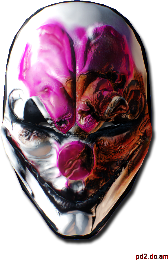 Hoxton Said "my Fokken Mask" For A Reason - Payday 2 Crimewave Edition Hoxton (665x943), Png Download