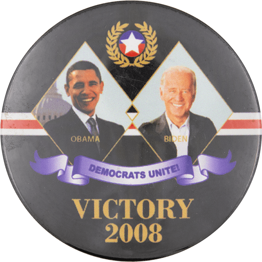Victory 2008 Political Button Museum - Barack Obama (1000x1002), Png Download