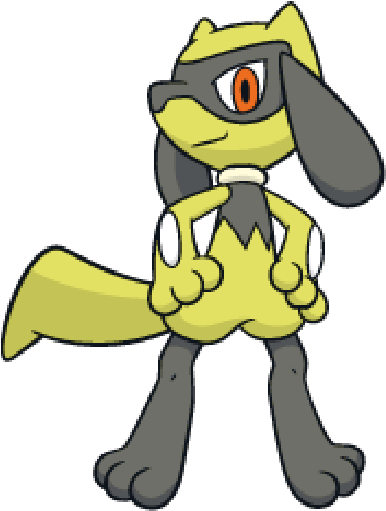 Colorpaint Sticker - Riolu (1024x768), Png Download