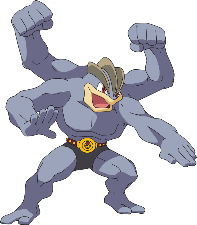 [ Img] - Pokemon Machamp (678x775), Png Download