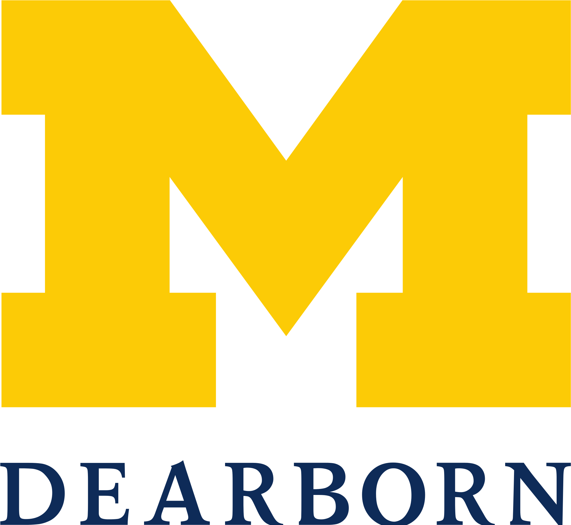 Open - University Of Michigan Dearborn Transparent (2000x1833), Png Download