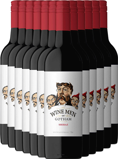 Wine Men Of Gotham Shiraz 2016 Dozen - Domaine De Canton (522x667), Png Download