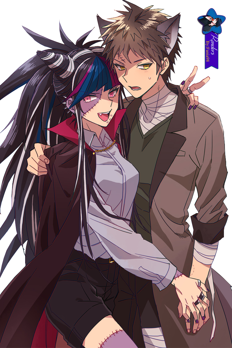 Danganronpa Png (747x1120), Png Download