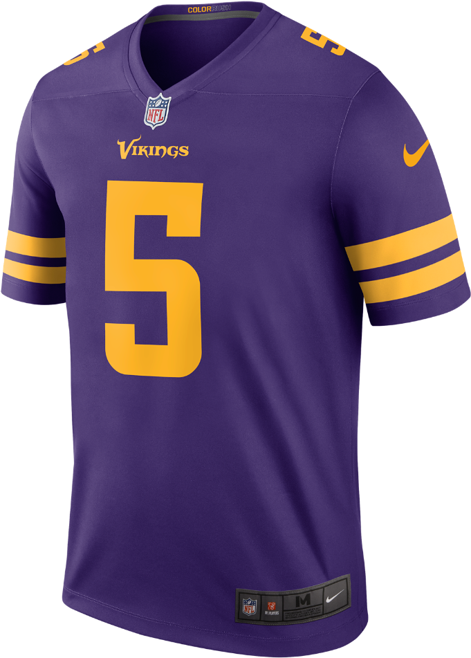 Nike Nfl Minnesota Vikings Color Rush Legend Men's - Minnesota Vikings (1000x1000), Png Download