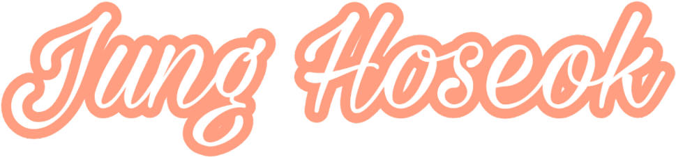 Jhope Sticker - Calligraphy (1024x1024), Png Download