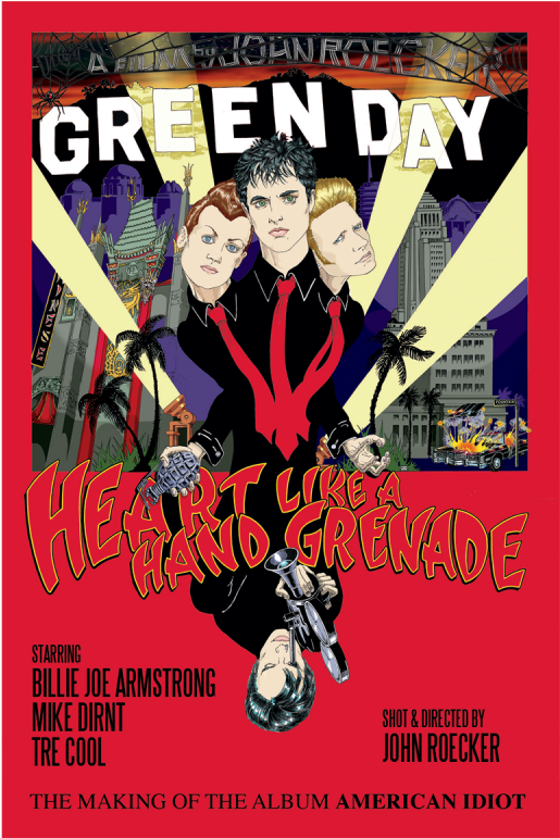 Green Day Heart Like A Hand Grenade (800x800), Png Download