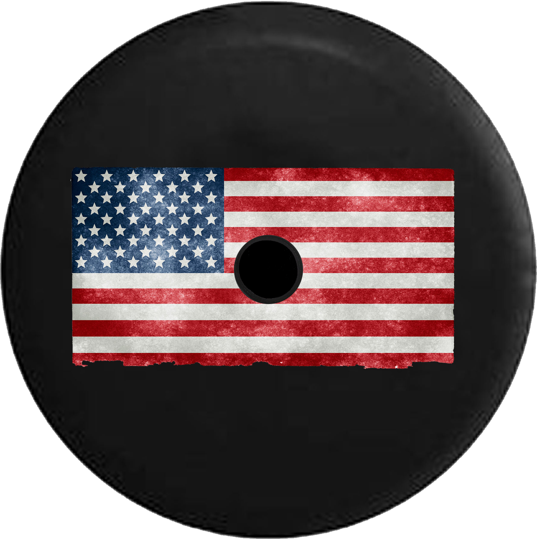 My Cart - Neon American Flag Background (1795x1803), Png Download