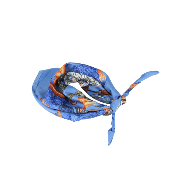 Hermès Hermes Scarf - Crab (620x620), Png Download