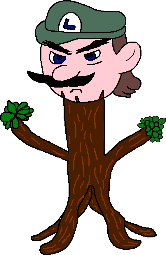 Treegee Was Just Another Normal Weegee Clone - Cartoon (657x918), Png Download