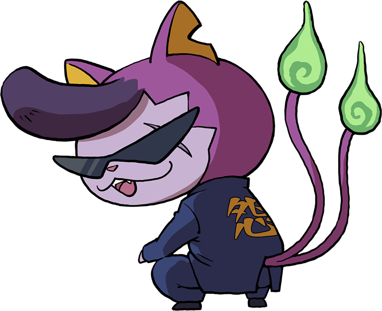 Fuse Together Powerful Combo - Bandinyan Yo Kai Watch (783x637), Png Download