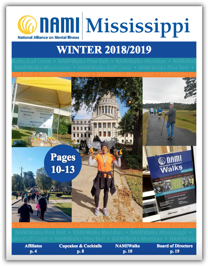 Newsletter Cover - National Alliance On Mental Illness (692x876), Png Download