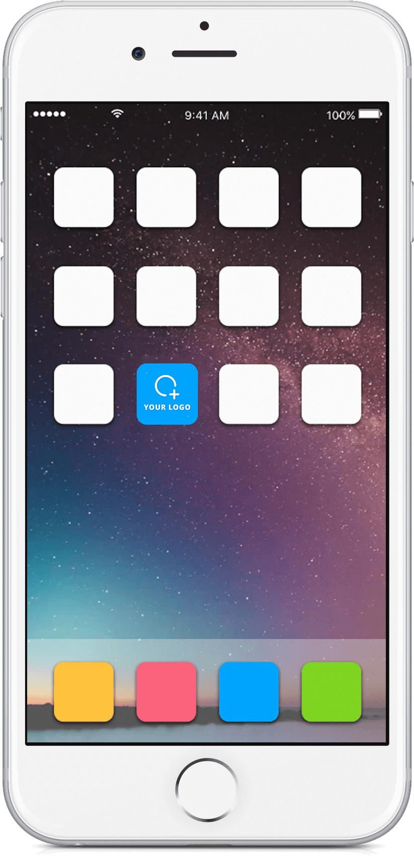 App-icon Iphone Screen Apps Yourlogo Copy Copy - Icon (883x1751), Png Download